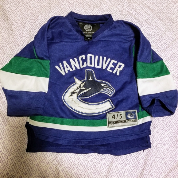 NHL Toddler Child Vancouver Canucks Hockey Jersey
